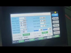 14 束の形状を持つ 双モーター 携帯 揺れるレーザー 溶接 頭