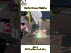 手持ちの3イン1レーザー溶接機 溶接切断と浄化 溶接 レーザービームサイズ 0-5mm