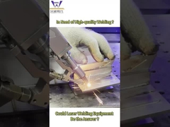 4mm アルミの溶接のための軽量ハンドヘルドシングルウォーブルレーザー溶接機