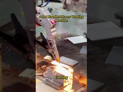 ポータブルレーザーヘッド3イン1レーザー溶接設備 溶接/清掃,切断をサポート