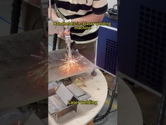 2000Wのハンドヘルド3イン1レーザーマシンにより,マルチプロセスの統合操作が可能