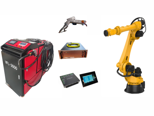 良い価格 3000w シングルモーターハンドヘルドレーザー溶接機 ロボット溶接のために オンライン