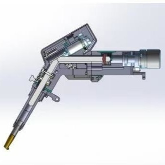 1500W ファイバー ハンドヘルド シングル モーター レーザー 溶接 機械 0-5mm 溶接 ビーム サイズ 調整可能