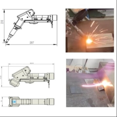 手持ちの3対1レーザー溶接機 クリーンカーカット機 より効率的な作業のために複数の機能を統合